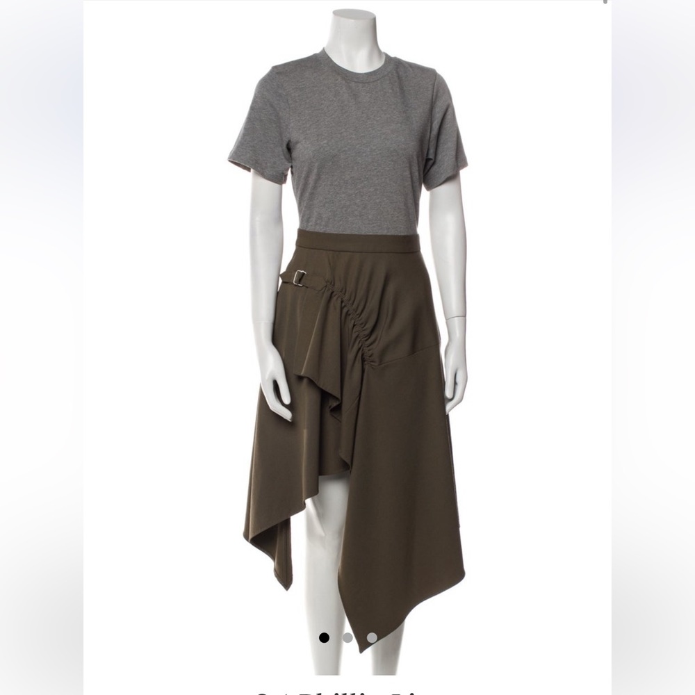 3.1 Phillip slim size 4 Tshirt Skirt Combo Midi Dress